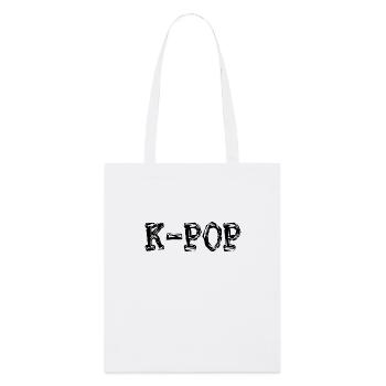 K-POP - Stanley/Stella Bio-Stoffbeutel - Weiß - Vorne