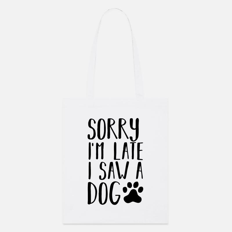 Chiens chiens - Tote bag bio Stanley/Stella - blanc