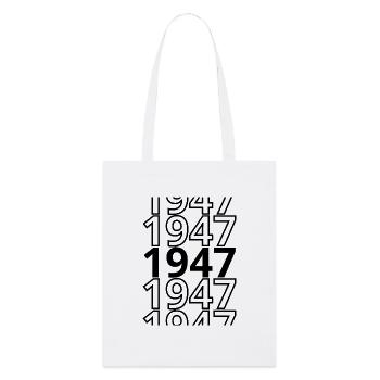 1947 1947 1947 - Tote bag bio Stanley/Stella - blanc - Devant