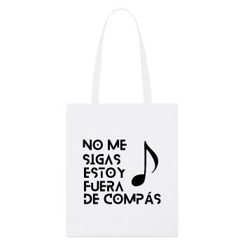 Collection "Don't Follow Me I'm Out of Compás" - Stanley/Stella Organic Tote Bag - white - Front