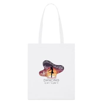 La danse est ma thérapie – Dancing Ballet Hip-Hop - Tote bag bio Stanley/Stella - blanc - Devant