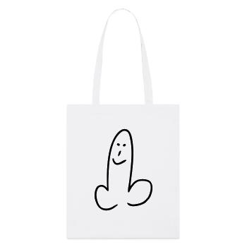 pimmel penis - Stanley/Stella Organic Tote Bag - white - Front