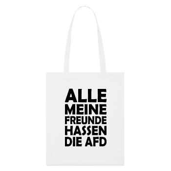 afd - Stanley/Stella Bio-Stoffbeutel - Weiß - Vorne