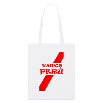 Vamos Pérou - Tote bag bio Stanley/Stella - blanc - Devant