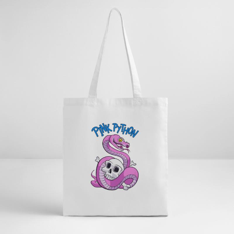 Pink Python (Blue) Stanley/Stella Bio-Stoffbeutel