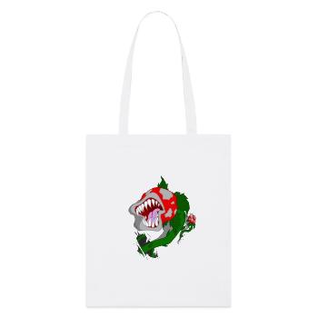 plante carnivore - Tote bag bio Stanley/Stella - blanc - Devant