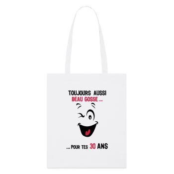 30 years still handsome for age ks - Stanley/Stella Organic Tote Bag - white - Front