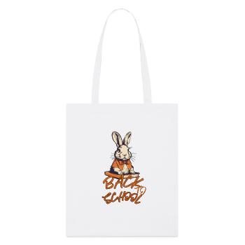 Rentrée scolaire : Début de l’école - Tote bag bio Stanley/Stella - blanc - Devant