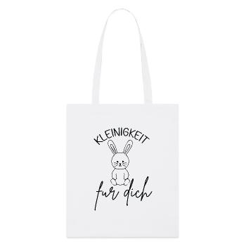 Kleinigkeiten für dich – Ostern 🎁🐰 - Stanley/Stella Bio-Stoffbeutel - Weiß - Vorne