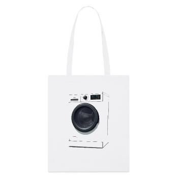 Remplacement de costume de machine à laver Carnaval - Tote bag bio Stanley/Stella - blanc - Devant