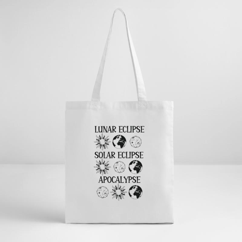 Lunar Eclipse Solar Eclipse Apocalypse Stanley/Stella Organic Tote Bag