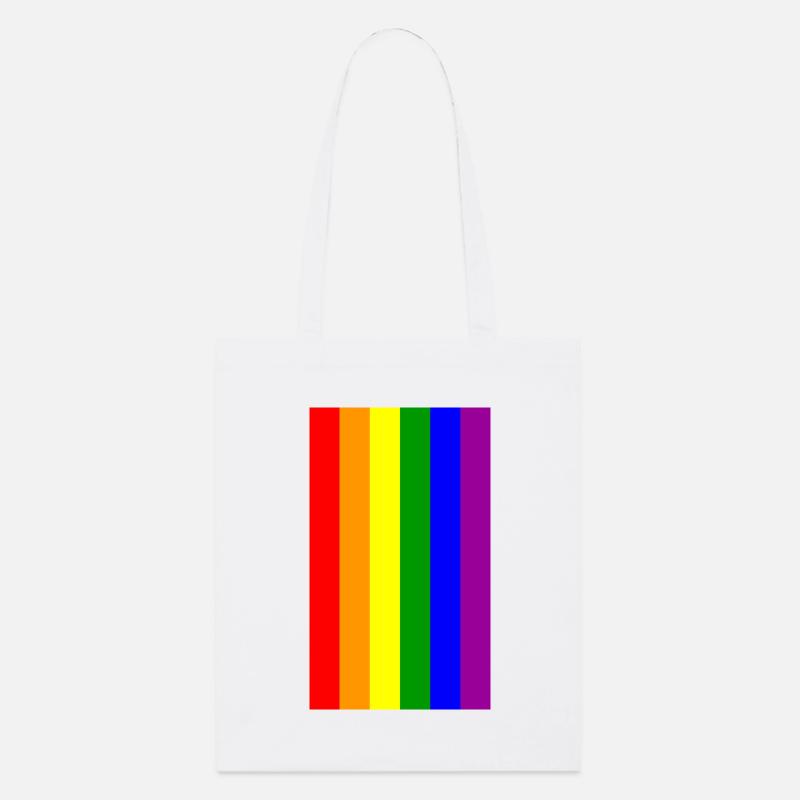 LGBT-PRIDE - Stanley/Stella Bio-Stoffbeutel - Weiß
