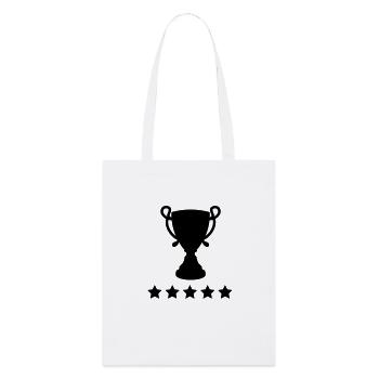 pokal_star__f1 - Tote bag bio Stanley/Stella - blanc - Devant