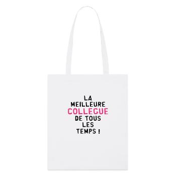 Collègue / Bureau / Travail / Collegue Entreprise - Tote bag bio Stanley/Stella - blanc - Devant