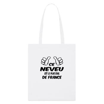 MEILLEUR NEVEU - Tote bag bio Stanley/Stella - blanc - Devant