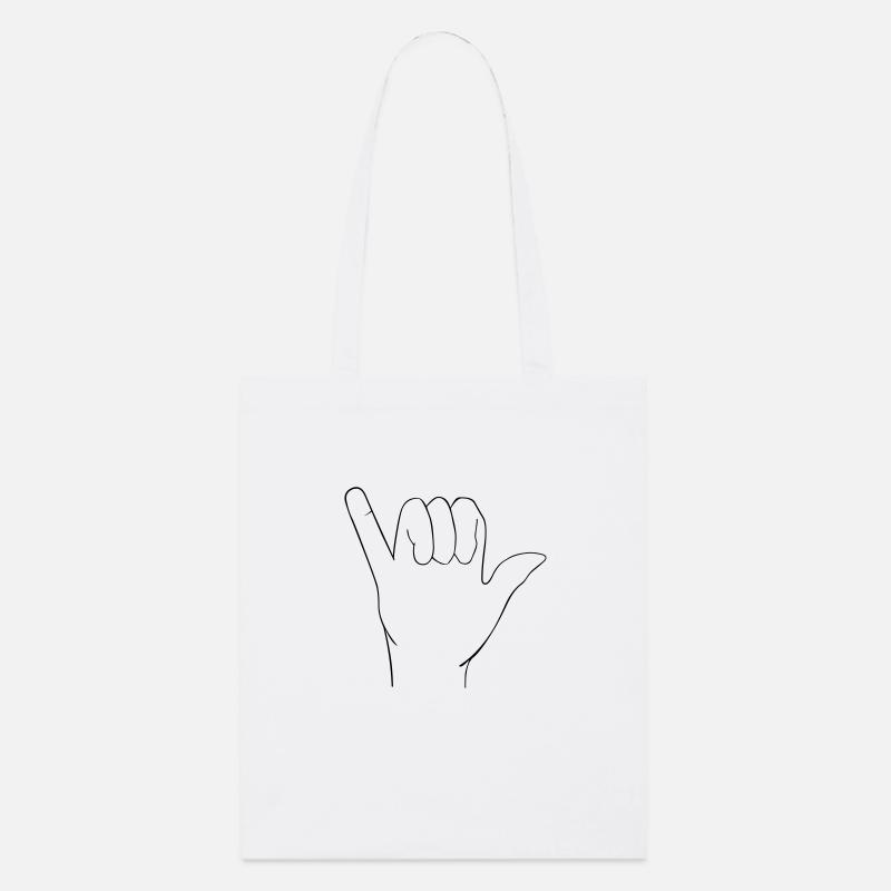Hand sign - Stanley/Stella Organic Tote Bag - white
