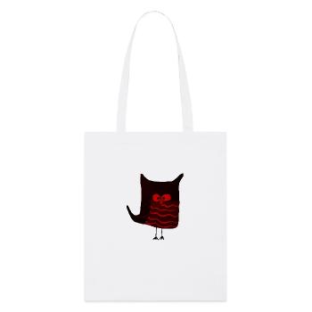 Eulalia Noir Rouge - Tote bag bio Stanley/Stella - blanc - Devant