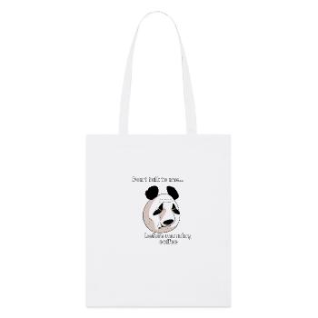 Le café du matin (version anglophone) - Tote bag bio Stanley/Stella - blanc - Devant