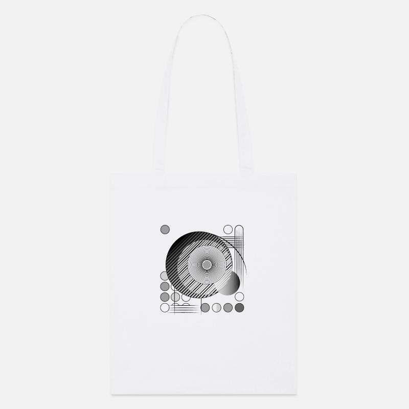 Les fils de la conception de la perception - Tote bag bio Stanley/Stella - blanc