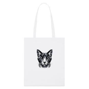 Fractured Whiskers theme - Stanley/Stella Organic Tote Bag - white - Front