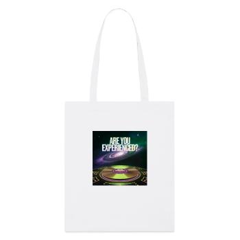 Das Vinyl-Erlebnis der Zukunft - Stanley/Stella Bio-Stoffbeutel - Weiß - Vorne