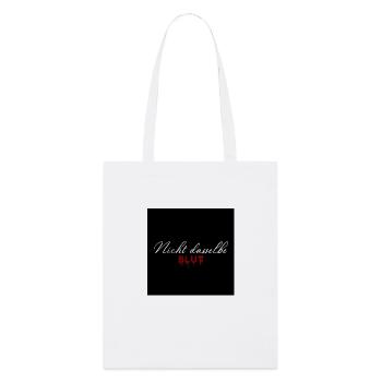Not the same blood - Stanley/Stella Organic Tote Bag - white - Front