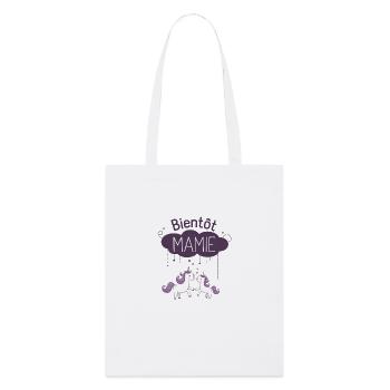 Soon Grandma Future Grandmother - Stanley/Stella Organic Tote Bag - white - Front