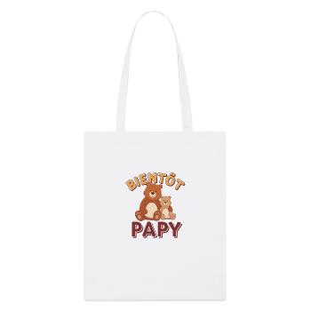 Bientôt papy - Tote bag bio Stanley/Stella - blanc - Devant