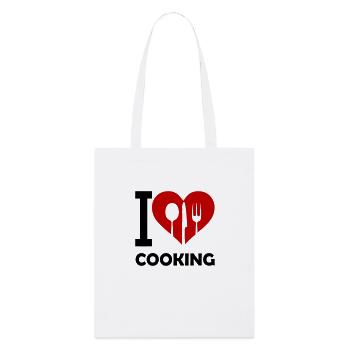 J’adore cuisiner 02 - Tote bag bio Stanley/Stella - blanc - Devant