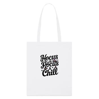 Hocus Pocus & Chill - Tote bag bio Stanley/Stella - blanc - Devant
