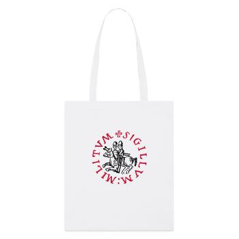 templars knights symbol - Tote bag bio Stanley/Stella - blanc - Devant