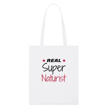 Naturisme / Naturiste / Nudisme / Nudiste - Tote bag bio Stanley/Stella - blanc - Devant
