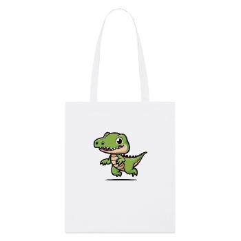 Düwex – Votre look de dinosaure cool - Tote bag bio Stanley/Stella - blanc - Devant
