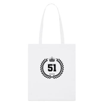 Armoiries 51 - Tote bag bio Stanley/Stella - blanc - Devant