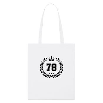wappen 78 - Stanley/Stella Bio-Stoffbeutel - Weiß - Vorne