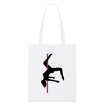 Poledance Scorpio - Stanley/Stella Bio-Stoffbeutel - Weiß - Vorne