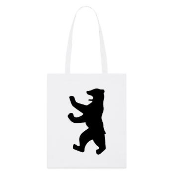 Bear of Berlin - Stanley/Stella Organic Tote Bag - white - Front