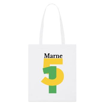 Marl - Stanley/Stella Organic Tote Bag - white - Front