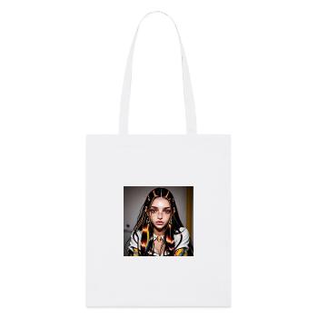 Visage Fantasy Multicolore - Tote bag bio Stanley/Stella - blanc - Devant