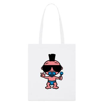 Baby Punk - Stanley/Stella Organic Tote Bag - white - Front