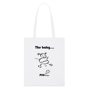 bébé Pfff - Tote bag bio Stanley/Stella - blanc - Devant