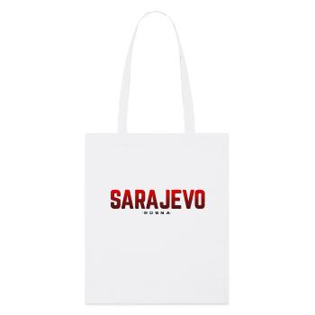 Bosnia Sarajevo - Stanley/Stella Organic Tote Bag - white - Front