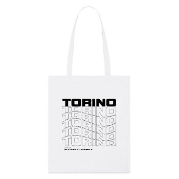 Torino Turin Italien - Stanley/Stella Bio-Stoffbeutel - Weiß - Vorne