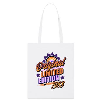 1988 Year of birth Birthday - Stanley/Stella Organic Tote Bag - white - Front