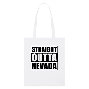 Tout droit sorti du Nevada - Tote bag bio Stanley/Stella - blanc - Devant