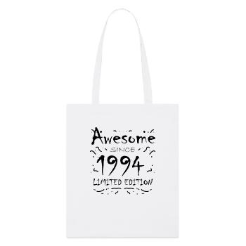 1994 - Born 1994 - Stanley/Stella Organic Tote Bag - white - Front