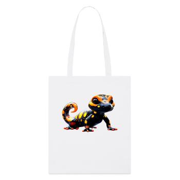 Salamanders, newts, tailed amphibians, fire salamanders - Stanley/Stella Organic Tote Bag - white - Front