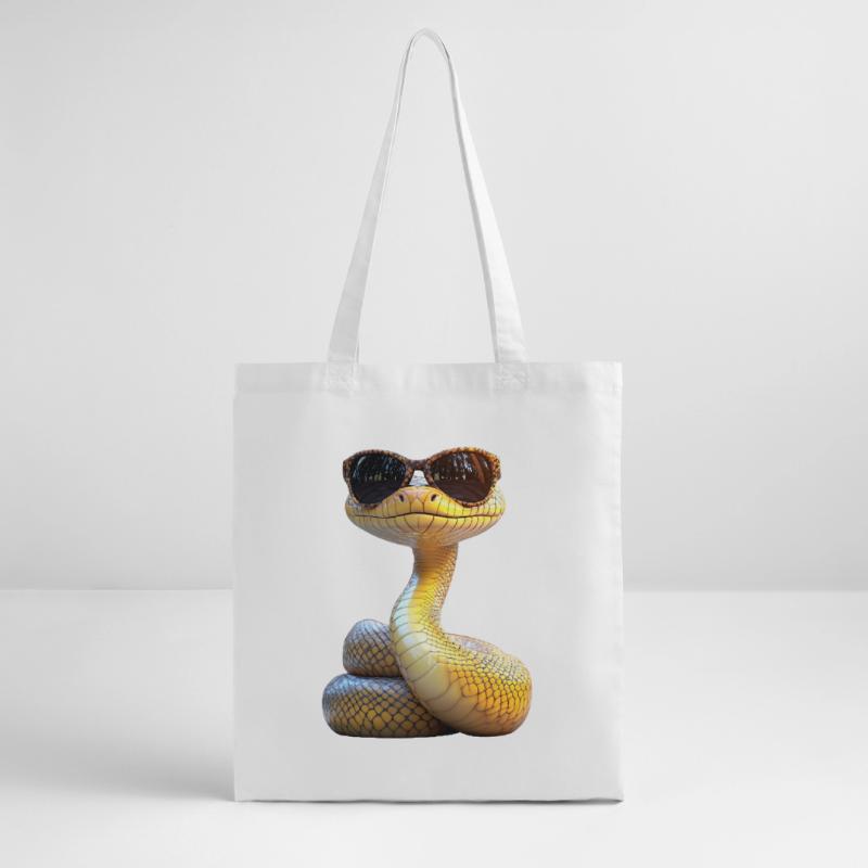Snake Python Cobra Mamba Rattlesnake Snake Stanley/Stella Organic Tote Bag