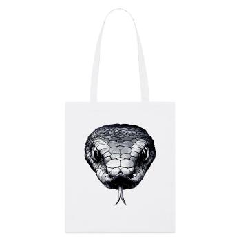 Snake Python Cobra Mamba Rattlesnake Snake - Stanley/Stella Organic Tote Bag - white - Front