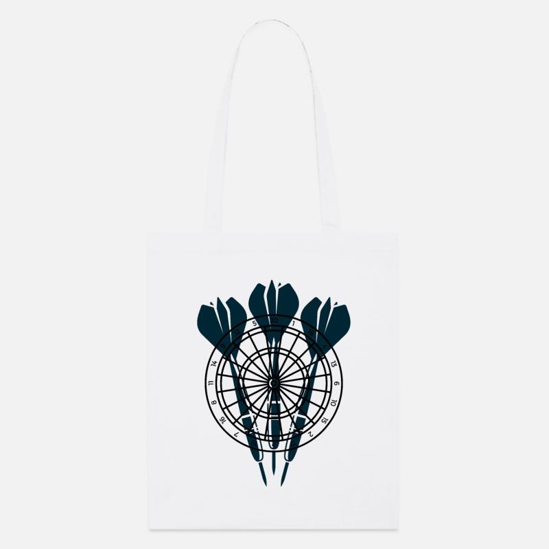 Trois flèches devant la cible - Tote bag bio Stanley/Stella - blanc